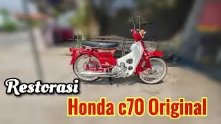 Restorasi Honda c70 Original