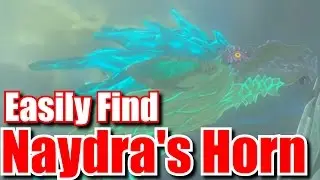 How To Get Shard of Naydra's Horn - Ice Dragon - Zelda Breath of the Wild