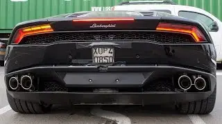 LAMBORGHINI HURACAN LP610-4 - Start-up and sound 2014 HQ