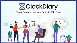Quick Demo of ClockDiary - A Free Time Tracking Software