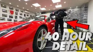 40 hour Ferrari 458 Detailing ASMR