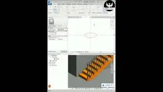Revit family creation : Custom path creation for stair