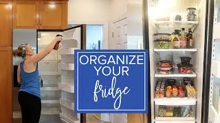 Organize your fridge on a budget! | Clean with Me 2019