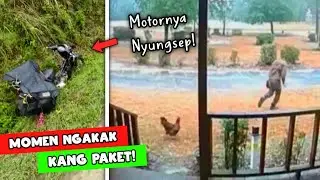 Kang Paket Nyungsep..!! Inilah Deretan Momen NGakak Yang Dialami Kang PAKET  - Part 5