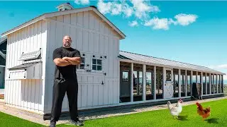 I BUILT THE WORLD'S BIGGEST CHICKEN COOP | CAROLINA COOPS