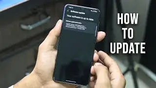 How to update your Samsung Galaxy (Manually) | One UI | Android | SammyFans