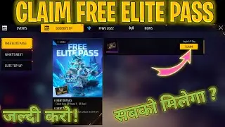 Claim Free Elite Pass in Free Fire || Free Fire Last Elite Pass Free Claim || Kailash Raj Gaming