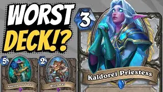 ...is this really the WORST DECK IN HEARTHSTONE?