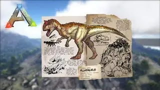 Tudo sobre o ALLOSAURUS!!! [ARK: Survival Evolved]