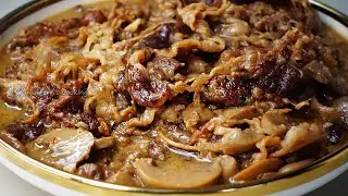 GRABE PALA ANG SARAP NITO!!! MAPAPA EXTRA RICE KA SA BEEF STRIPS AND MUSHROOM IN CREAMY SAUCE!!!