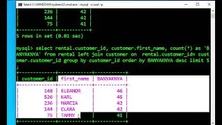 MYSQL P10  JOIN