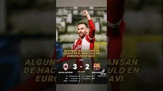 Algunos no se cansan de hacer el ridículo en Europa. Ehhh Xavi ?? 