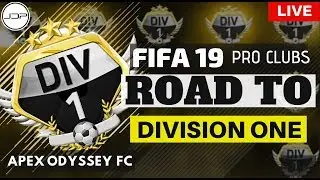 FIFA 19 PRO CLUBS Live Stream *SQUADS* (Team Member @apex_odyssey)