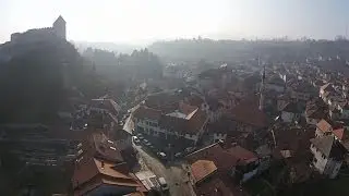 Tešanj from the air...HD
