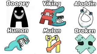 Alphabet lore but it's different Alphabets Mike Salcedo
