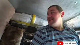 УТЕПЛЕНИЕ СПАЛЬНИКА. СТАВЛЮ ОБШИВКУ В КАМАЗ. УСТАНОВИЛ МИКРОВОЛНОВКУ В КАМАЗ И ИНВЕРТОР 12-220 В.