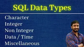 Data Types in SQL || SQL Tutorial for Beginners in Hindi