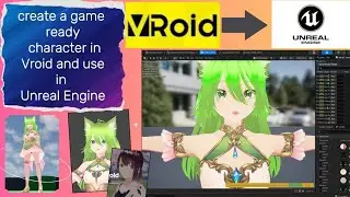 Create a Custom VRoid Character & Import into Unreal Engine 5.6 | Full Step-by-Step Tutorial