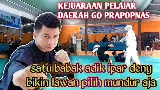 CUKUP SATU BABAK LAWAN MEMILIH UNDUR DIRI KEJUARAAN PELAJAR PRAPOPNAS SUMSEL