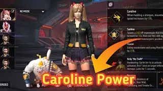 Caroline ability combination after update | best free fire Caroline combination