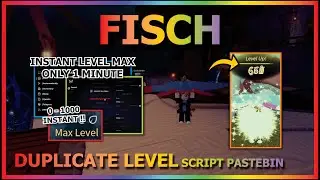 FISCH Script Pastebin 2025 INFINITE XP, DUPLICATE LEVEL, INSTANT 0 - MAX (NO CUT NO EDIT)