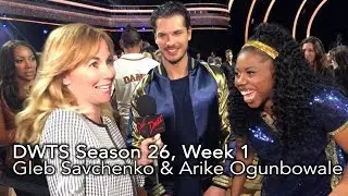 DWTS: Week 1 - Gleb Savchenko & Arike Ogunbowale