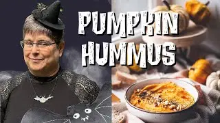 Easy Pumpkin Hummus - Your New Go To Autumnal Dip