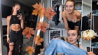 FALL TRY ON HAUL | jackets, jeans, sweaters | PLT