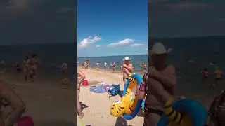 Голубицкая. Центральный пляж