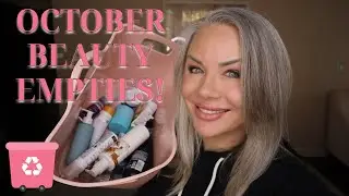 October 2024 Beauty Empties - Let's dive through my trash!