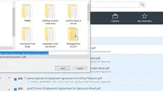 Downloading multiple documents from iManage Work