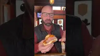He dipped his burger in BOURBON 🥃