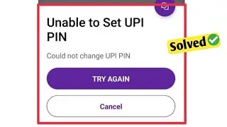 Unable to Set Upi Pin Problem | Unable to Set Upi Pin | Phonepe Problem Solved | Phonepe upi pin 🔥