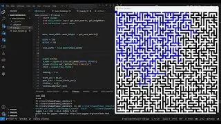 Making a maze solving algorithm simulator with Python and Pygame - BFS