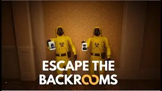 Escape the Backrooms but some screaming involved