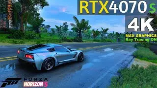 Forza Horizon 5 | RTX 4070 SUPER | 4K  MAX GRAPHICS | Ray Tracing ON