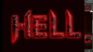 Hell Text Effects Photoshop Tutorial