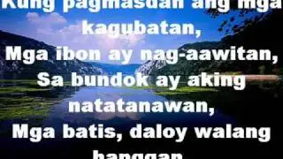How Great Thou Art lyrics - tagalog version - dhan nuguid