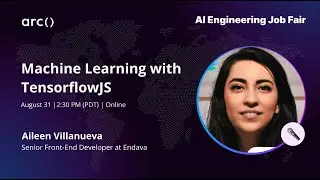 Machine Learning with TensorflowJS | Aileen Villanueva | Senior Front-End Developer @ Endava