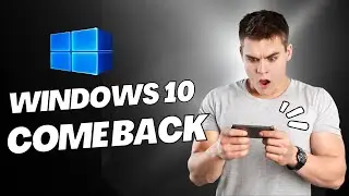 Windows 10 Comeback!⚡️ Microsoft's Biggest Beta Update - New Features & More! 🤩
