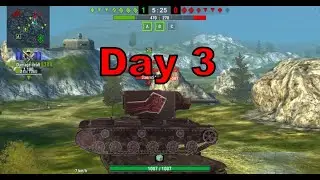 Playing only Kv2 till they remove smasher and annihilator -Day 3