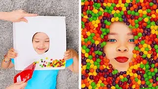 IDEIAS DE FOTOS CRIATIVAS COM OS SEUS FILHOS || TRUQUES LEGAIS PARA OS PAIS QUE VOCÊ NUNCA VIU ANTES
