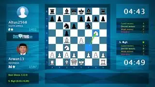 Chess Game Analysis: Arwan13 - Altus2568 : 1-0 (By ChessFriends.com)