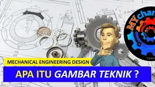 APA ITU GAMBAR TEKNIK ? || MENGENAL GAMBAR TEKNIK DASAR || Pengertian Gambar Teknik