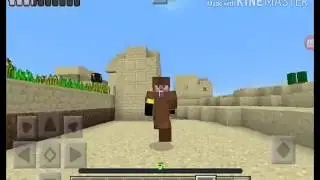 Майнкрафт я играю В пусстынной деревне