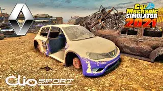 Renault Clio V6 restoration - Car Mechanic Simulator 2021