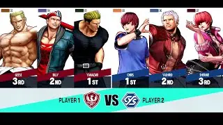 The King of Fighters XV - Winner's Bracket 2 - Team South Town vs. Team Orochi