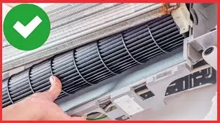 ✅ LIMPIEZA de SPLIT unidad interior PASO a PASO de una manera PROFESIONAL y sin HERRAMIENTAS !!!