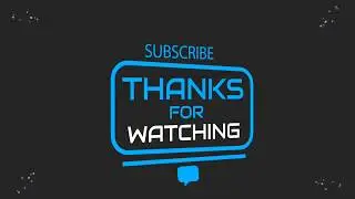 Thanks For Watching Royalty Free video Top 5 |RIYAS TUTORIALS|