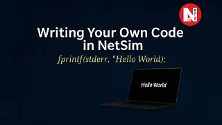 Writing Your Own Code in NetSim | Modify Protocol C code using Visual Studio